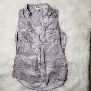 Express Portofino Sleeveless Shirt